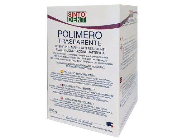 SINTODENT Polímero Transparente 500gr.